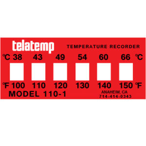 Irreversible Temperature Labels