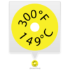 SL300F 149C TEMPERATURE SENSOR LABEL