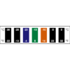 427-1 REVERSIBLE LIQUID CRYSTAL THERMOMETER STRIP -30 - 0C