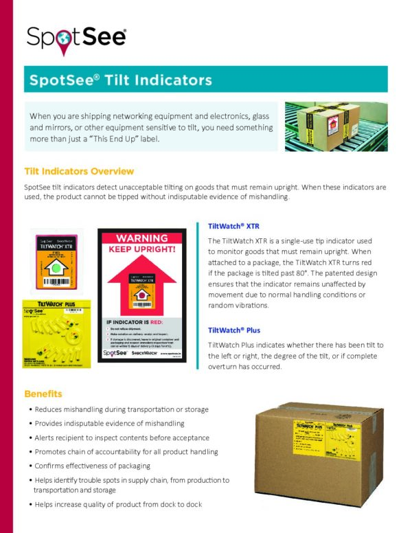 TILTWATCH-XTR TILT/TIP INDICATOR - Image 2